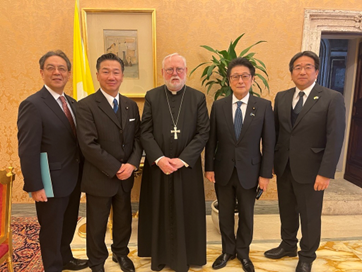 福山哲郎参議院副議長のギャラガー外務長官との会談